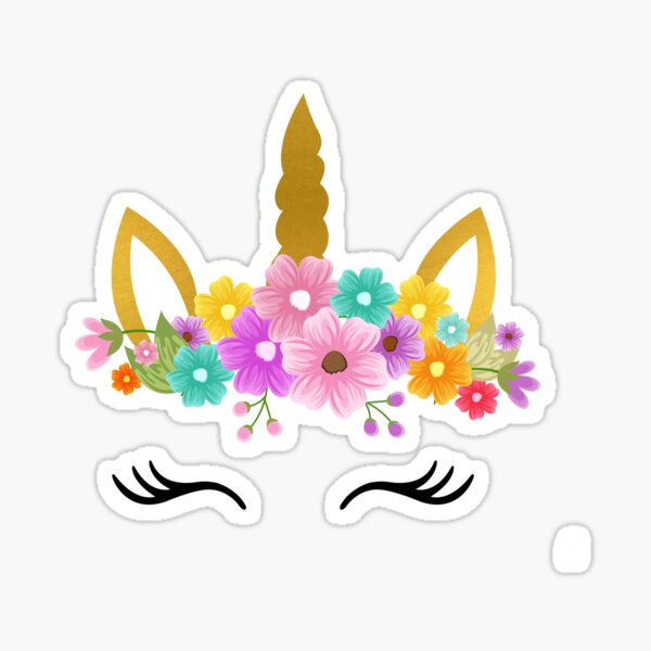 Free Free 224 Unicorn With Flower Crown Svg SVG PNG EPS DXF File