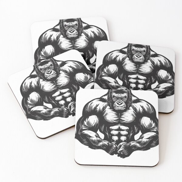 Item preview, Silverback Strength: un poderoso diseño de gorila designed and sold by SpendieSellers.