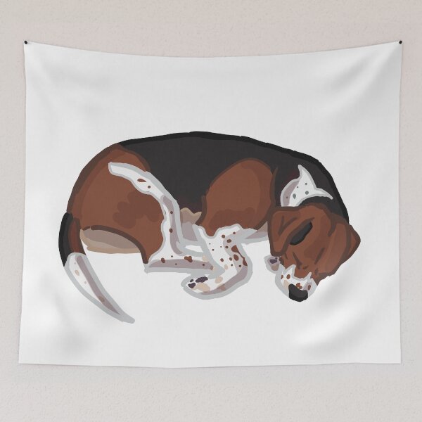 Item preview, Sleepy Beagle designed and sold by 3separateteas.