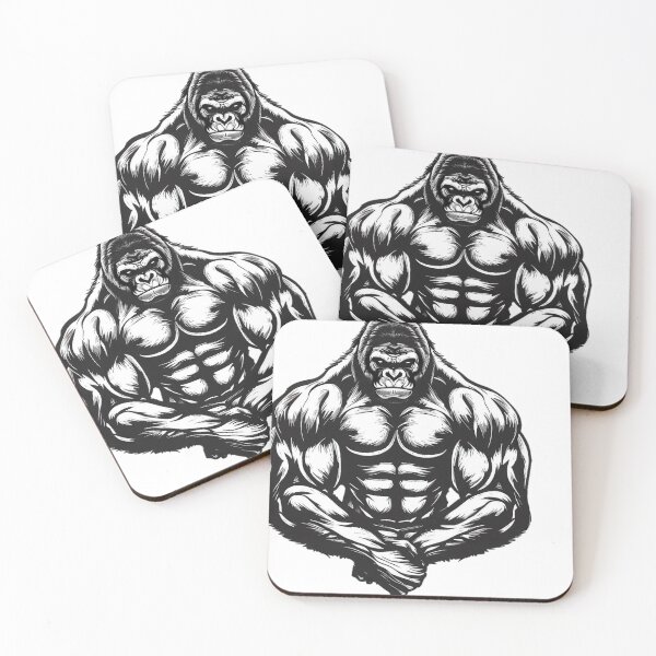 Item preview, Silverback Strength: un poderoso diseño de gorila designed and sold by SpendieSellers.