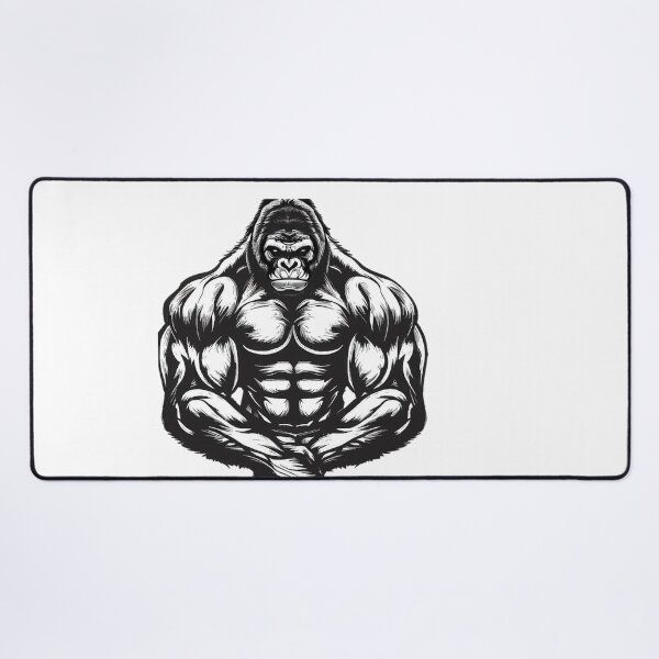 Item preview, Silverback Strength: un poderoso diseño de gorila designed and sold by SpendieSellers.