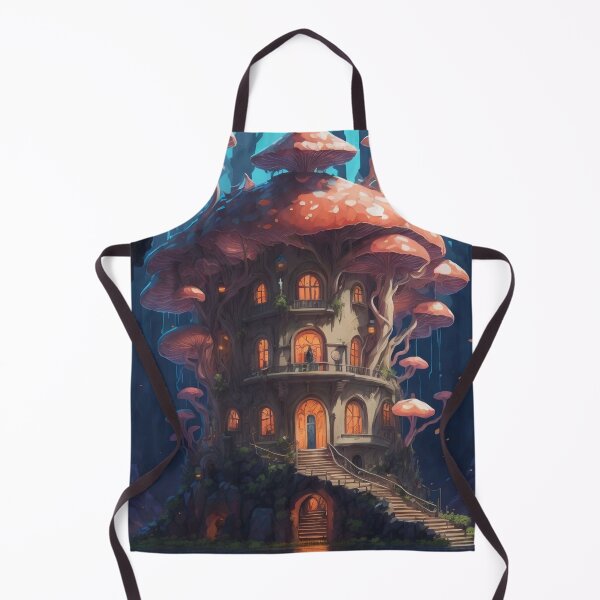 Item preview, Enchanting Mushroom castle: A Whimsical Fungal Fantasy 34 designed and sold by TheTechnoCanvas.