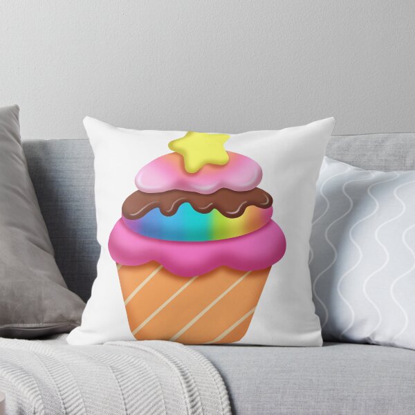 Item preview, cute colorful cupcake  designed and sold by melyD74.