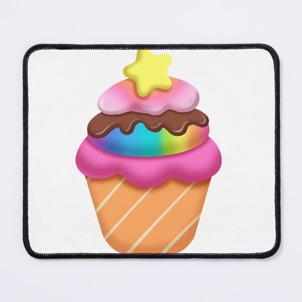 Item preview, cute colorful cupcake designed and sold by melyD74.