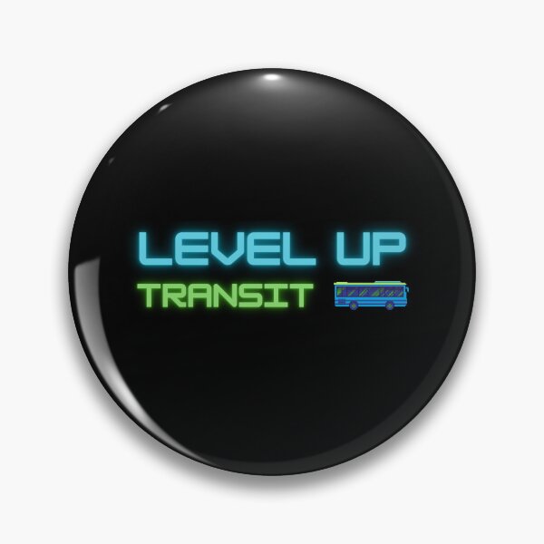 Item preview, Neon Game Level Up Transit Support designed and sold by BitofLiz.
