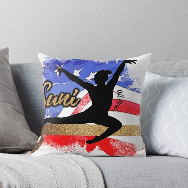Item preview, Suni Lee Silhouette Art - Balance Beam designed and sold by ArtNastix.