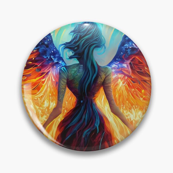 Item preview, Celestial Blaze: The Fiery Muse designed and sold by LunaLush.