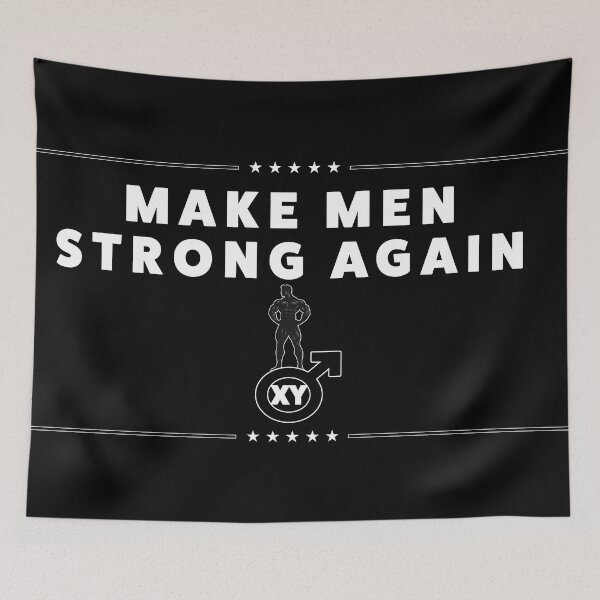 Item preview, Make Men Strong Again designed and sold by PolitiSized.