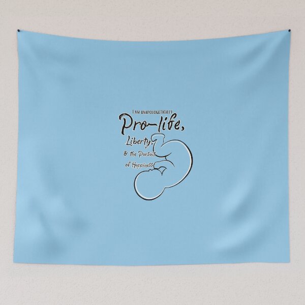 Item preview, Unapologetically Pro-life, Liberty, & Pursuit of Happiness  designed and sold by A-M-Watson.