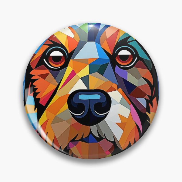 Item preview, Abstract Dog Mosaic designed and sold by tayk96.