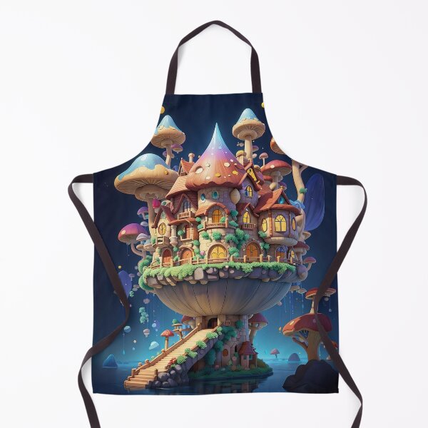 Item preview, Enchanting Mushroom castle: A Whimsical Fungal Fantasy 35 designed and sold by TheTechnoCanvas.