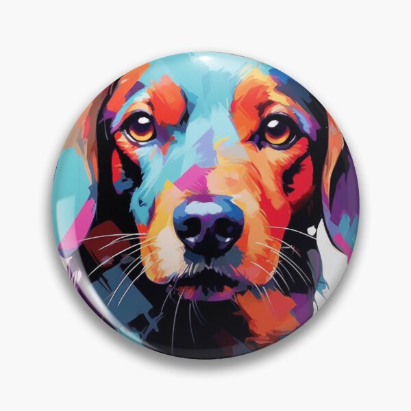Item preview, Dog dachshund abstract  designed and sold by tayk96.