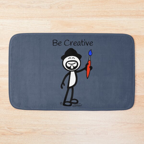 Item preview, Copy of GG Artist Stick Figure “Be Creative” designed and sold by GDGCreations.