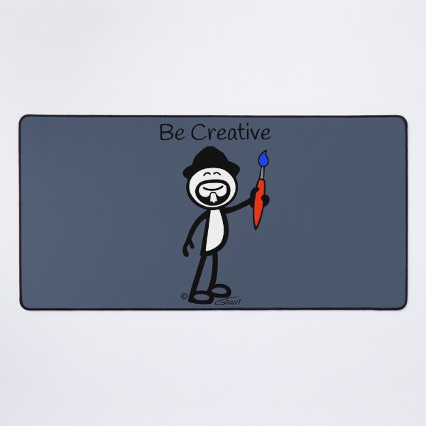 Item preview, Copy of GG Artist Stick Figure “Be Creative” designed and sold by GDGCreations.