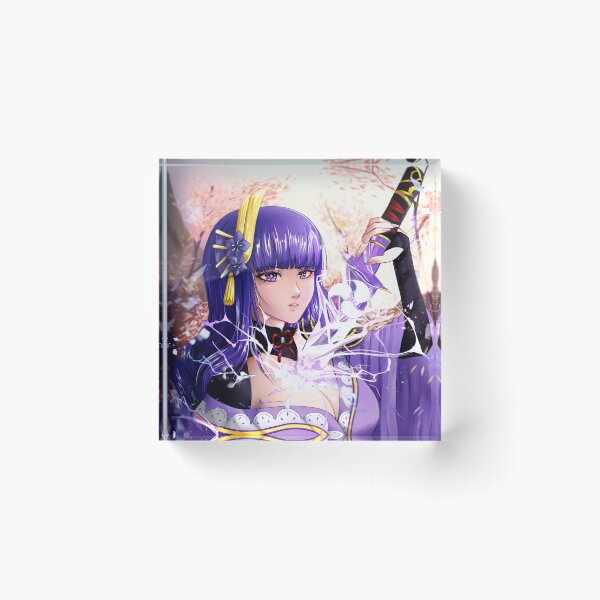 Item preview, Shoujo Raiden, genshin impact designed and sold by AmyMeou.