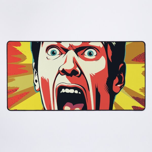 Item preview, Dynamic Comic Character: Pop Art Masterpiece in Vibrant Hues designed and sold by TrendyArtInk.