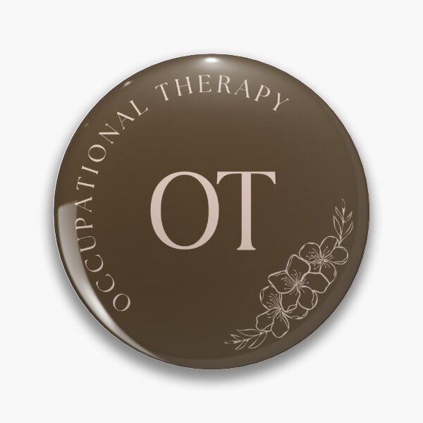Item preview, Occupational therapy brown circle  designed and sold by Allie Rockhill.
