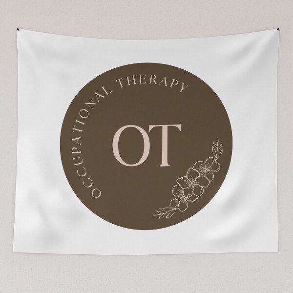 Item preview, Occupational therapy brown circle  designed and sold by Allie Rockhill.