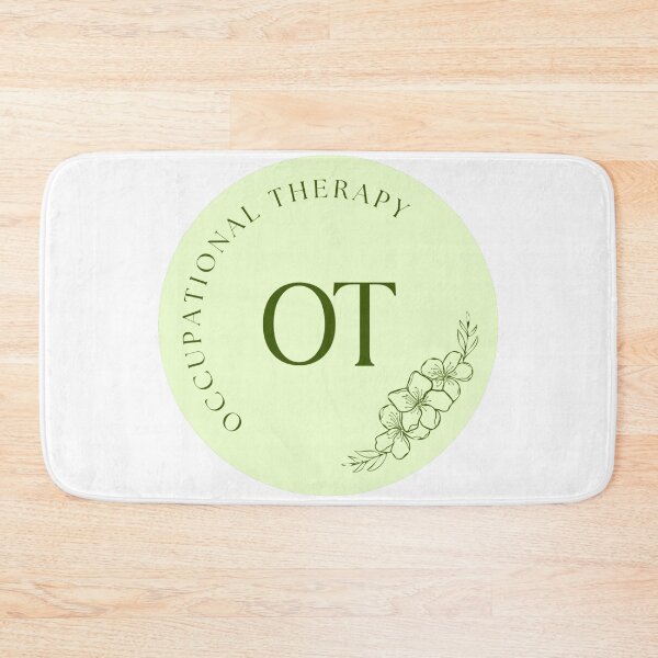 Item preview, Occupational therapy green circle  designed and sold by Allie Rockhill.