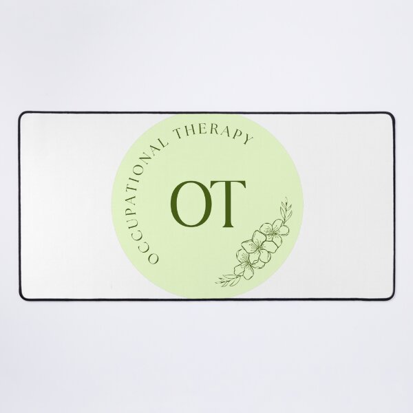 Item preview, Occupational therapy green circle  designed and sold by Allie Rockhill.