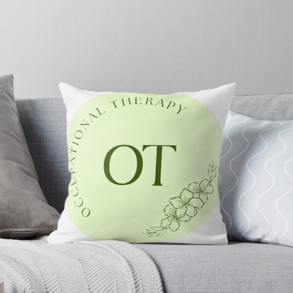 Item preview, Occupational therapy green circle  designed and sold by Allie Rockhill.