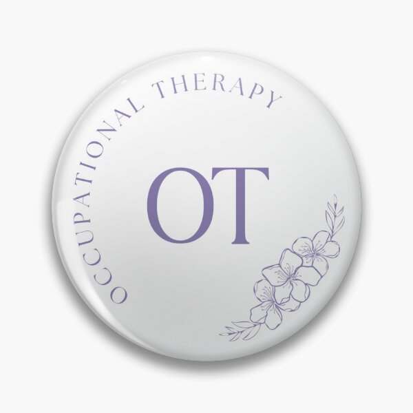 Item preview, Occupational therapy purple circle  designed and sold by Allie Rockhill.