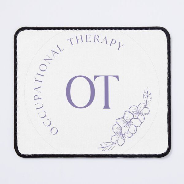 Item preview, Occupational therapy purple circle  designed and sold by Allie Rockhill.