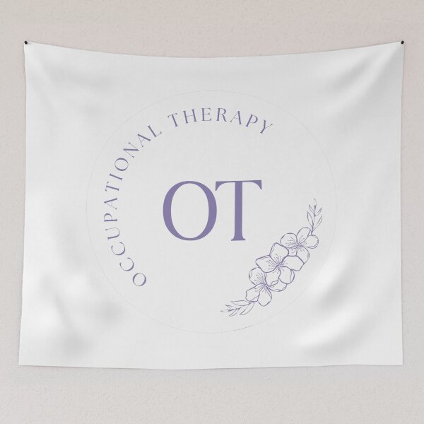 Item preview, Occupational therapy purple circle  designed and sold by Allie Rockhill.