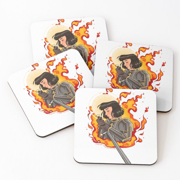 Item preview, Joan of Arc - Holy Fire designed and sold by fingerteethart.