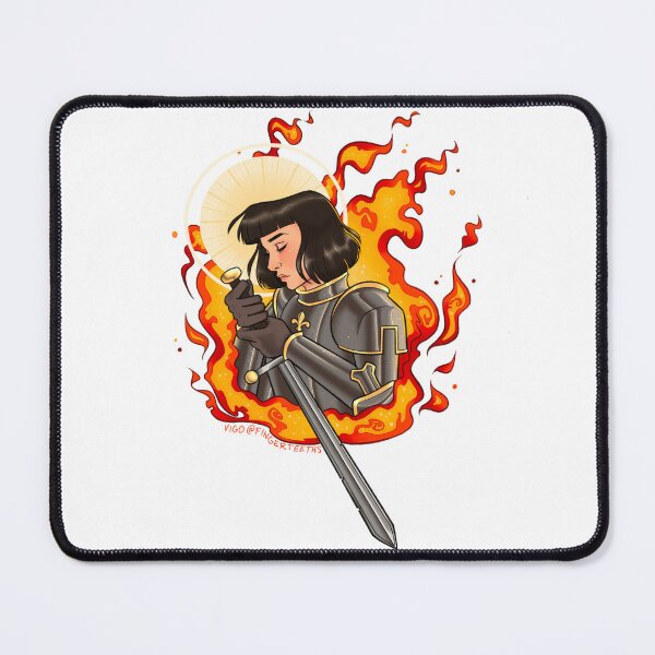 Item preview, Joan of Arc - Holy Fire designed and sold by fingerteethart.