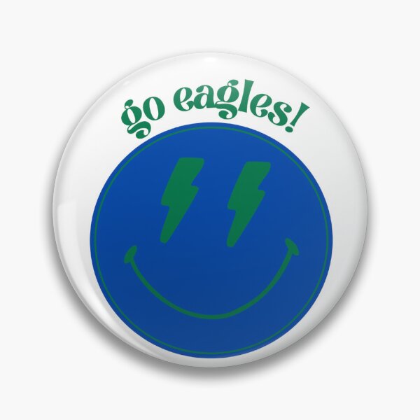Item preview, Go Eagles Smiley Face designed and sold by OscarAndOphelia.