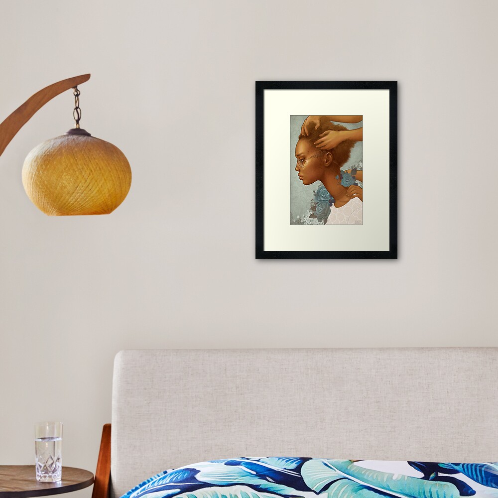 Item preview, Framed Art Print designed and sold by chantalhoreis.