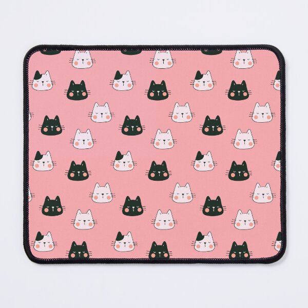 Item preview, Cat Head Seamless Pattern designed and sold by TheCatmeow2000.