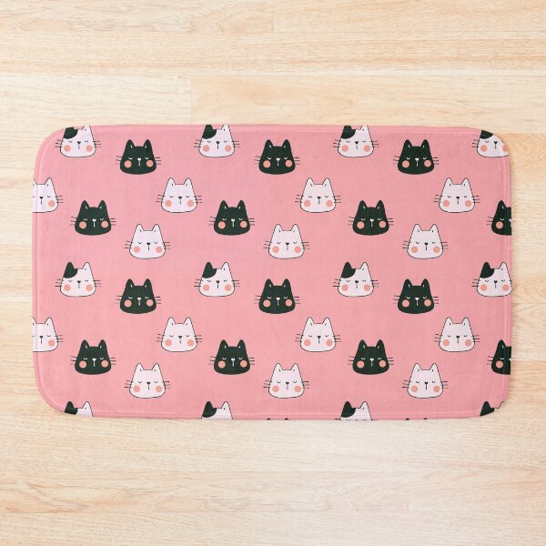 Item preview, Cat Head Seamless Pattern designed and sold by TheCatmeow2000.