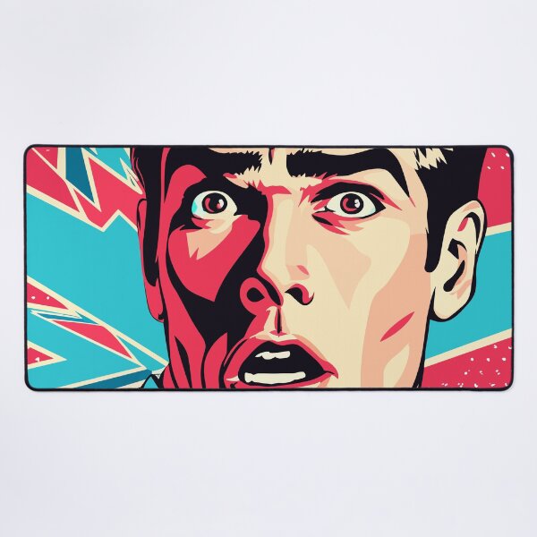 Item preview, Pop Art Icon: Striking Comic Book Character in Vivid Colors designed and sold by TrendyArtInk.