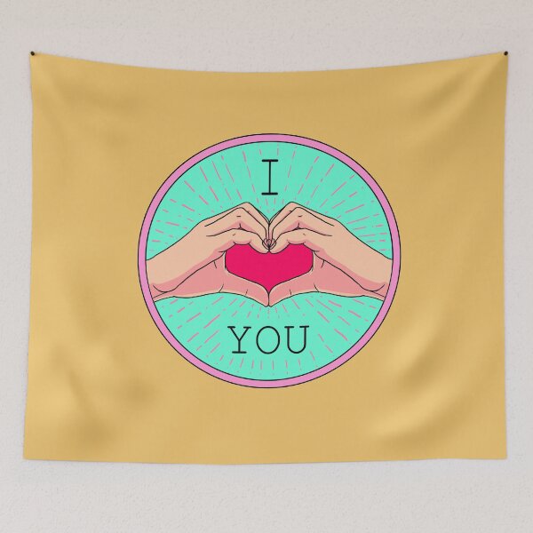 Item preview, i love you (hand sign) designed and sold by hayrpictures.