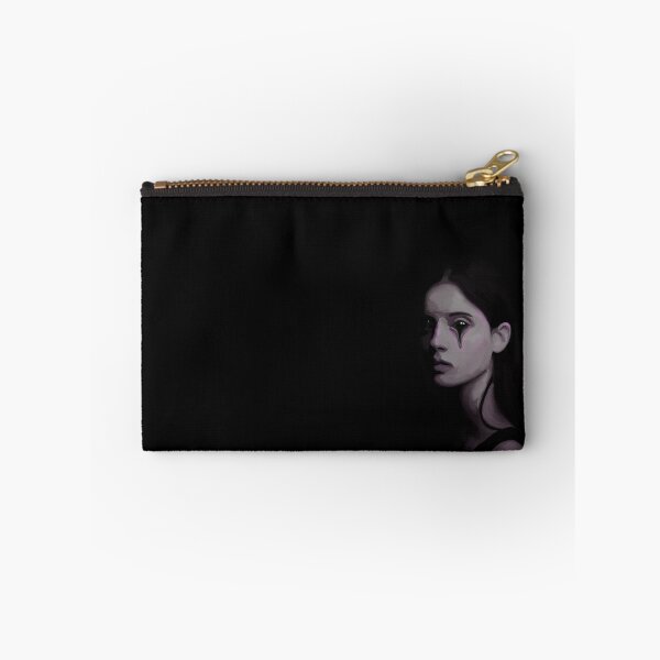 Item preview, Spooky women portrait haunted Halloween art designed and sold by Vanessa Valenzuela.