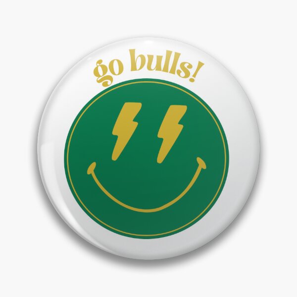 Item preview, Go Bulls Smiley Face designed and sold by OscarAndOphelia.