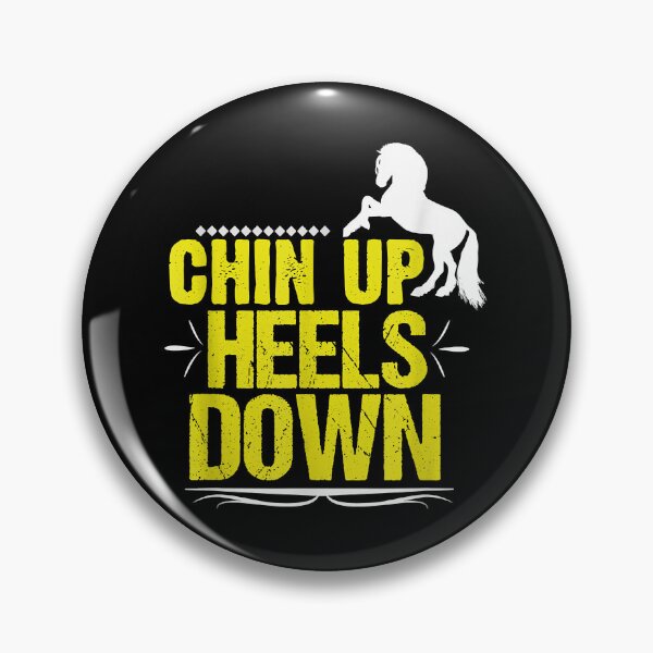 Item preview, Chin Up, Heels Down Horseback Riding Equestrian   designed and sold by BenAlexanderes.