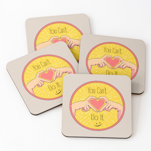 Item preview, you can't do it (hand sign of love fun) designed and sold by hayrpictures.