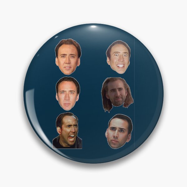 Item preview, Nicolas Cage Faces designed and sold by BoredMaudz.