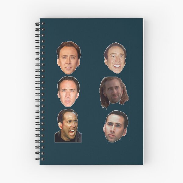 Item preview, Nicolas Cage Faces designed and sold by BoredMaudz.