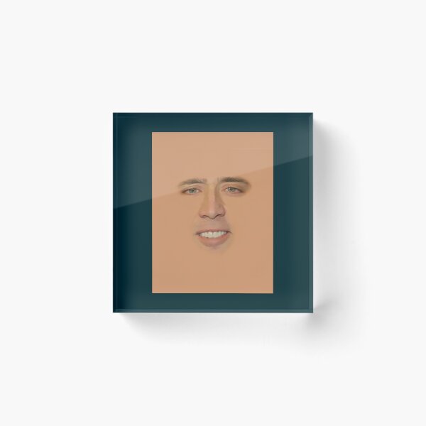 Item preview, Nicolas Cage Full Face Graphic  designed and sold by BoredMaudz.