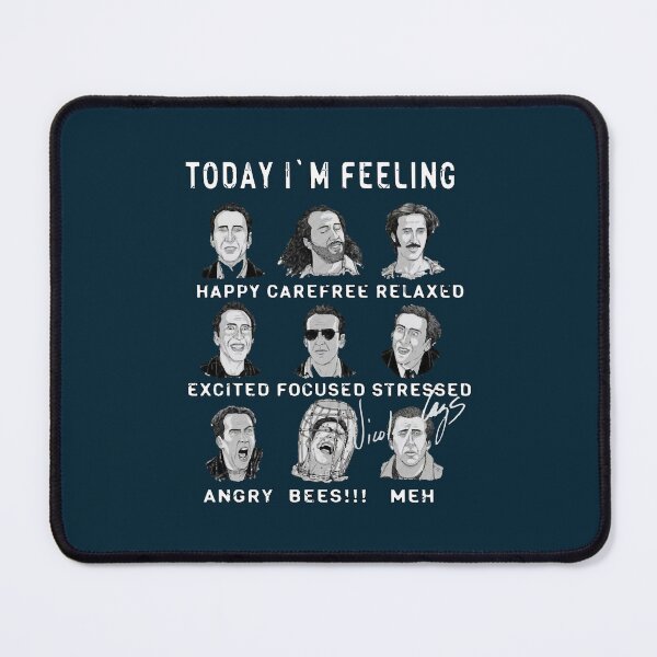 Item preview, Nicolas Cage Funny Feelings - Nicholas Cage - Nick Cage - Nic Cage designed and sold by BoredMaudz.