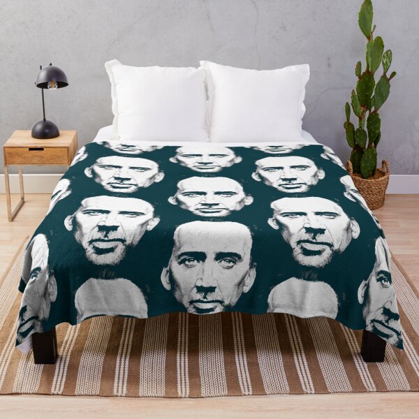 Item preview, Nicolas Cage portrait designed and sold by BoredMaudz.