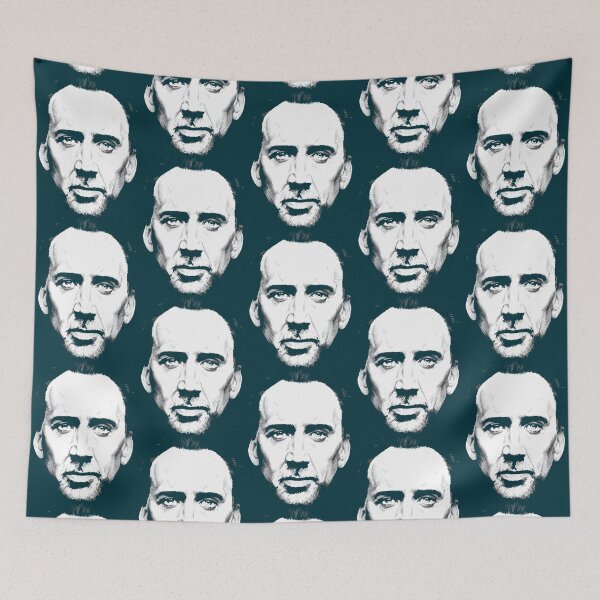 Item preview, Nicolas Cage portrait designed and sold by BoredMaudz.