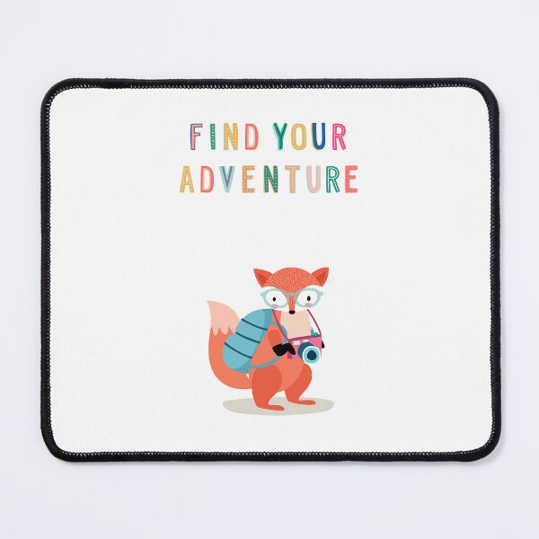 Item preview, Find Your Adventure Fox Traveler Backpacker designed and sold by dk-design85.