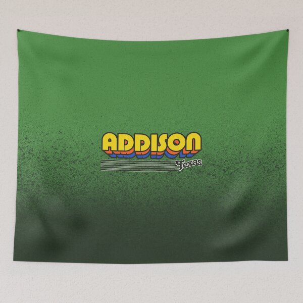 Item preview, Addison, Texas | Retro Stripes designed and sold by retroready.