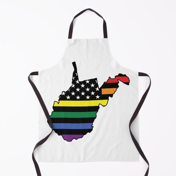 Item preview,  Rainbow Flag West Virginia  designed and sold by DarkwingDave.