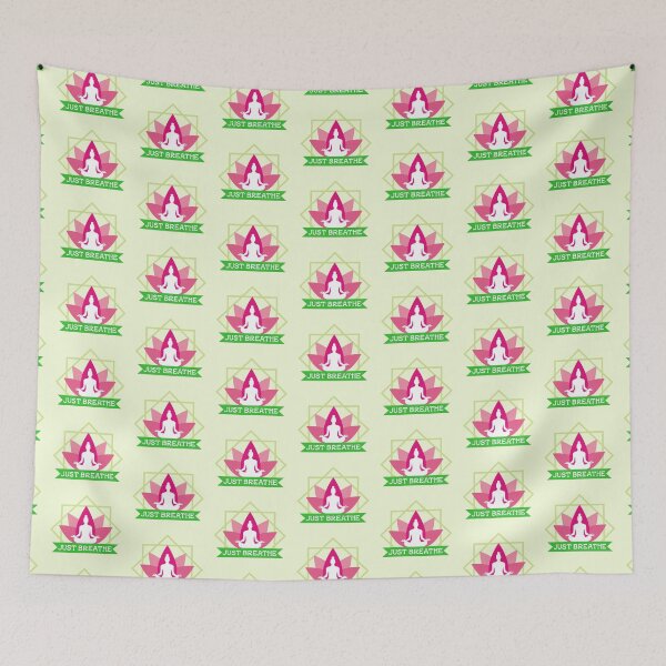 Item preview, Just Breathe Yoga Life designed and sold by machmigo.